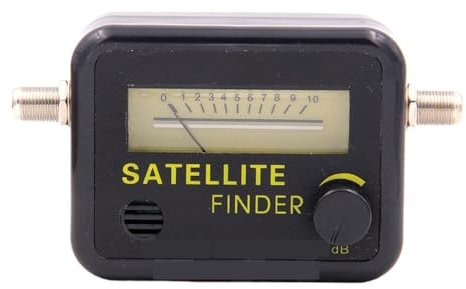 DELURA Original Satelliten-Finder Finden Sie Den Ausrichtungs-Signalmesser-Rezeptor for Sat-Schüssel TV LNB Direc Digital-TV-Signalverstärker Sat-Finder