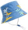 XYIYI Unisex Baby Kleinkind Blaue Krokodile Sonnenhut Kinder für 1-2 Jahre Jungen Mädchen mit Breite Krempe