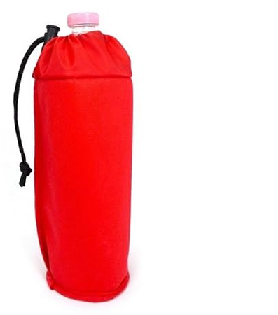 mille idee 3 Borse Borsa termica per bottiglia portabottiglia da viaggio 0,5litri 7x21 cm colori assortiti