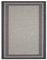 DECASATEXTIL - Alfombra Vinilica - Alfombra Salon Cocina - Antideslizante Resistente, Impermeable, Lavable - Compatible con Robot Aspirador - Variedad de Tamaños y Diseños(140cm x 200cm Cuadros-Gris)