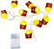 Sharplace 2M 10 LEDs Beleuchtung Weihnachtslicht für Geburtstag Jahrestag Kinderzimmer Hochzeitsdekorationen, Fritten