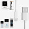 pluX USB Charger Cable Compatible with Ring Enabled Video Doorbell 2/3/3 Plus/4 Doorbell Pro/Plus, Replacement Door bell Cable Cord Peephole Cam Doorbell Camera Battery Spotlight Cam Battery