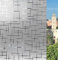 Pellicola decorativa Vetri Protezione Privacy Autoadesiva senza colla Anti UV senza Residui Facile Applicazione Finestre Doccia Aderenza Statica Rimovibile Riutilizzabile (Croci, 60 x 200 CM)