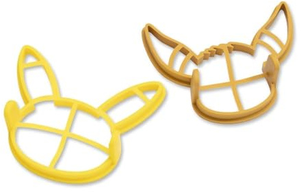 Pokémon Center: Pikachu & Eevee Pokémon Küche Silikon Pfannkuchenformen (2er-Pack)