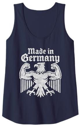 Made in Germany - Strong Eagle German Vintage Gym Tank Top