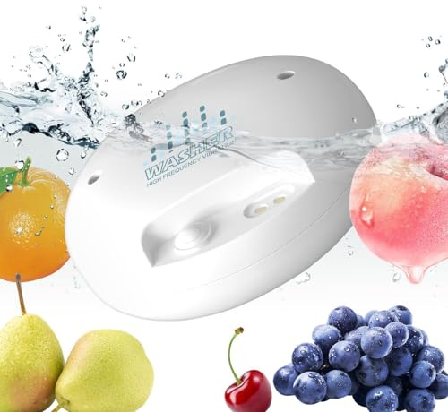 Dispositif De Nettoyage Pour Légumes Passoire De Lavage Étanche | Nettoyeur À Ultrasons Pour Légumes Pour La Conservation En Cuisine Des Produits Frais Riz Pommes De Terre Fraises
