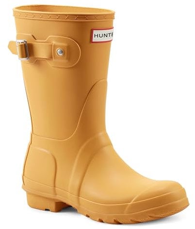 Hunter Pantaloncini Originali, Stivali in Gomma Donna, Giallo Giallo, 37 EU