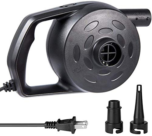 Etekcity Elektrische Luftpumpe Tragbar Perky AC Hochdruck Luftpumpe Deflator, Air Matratze Pumpe für Schlauchboote Raft Air Bett Boot Pool Spielzeug Sofa Badewanne