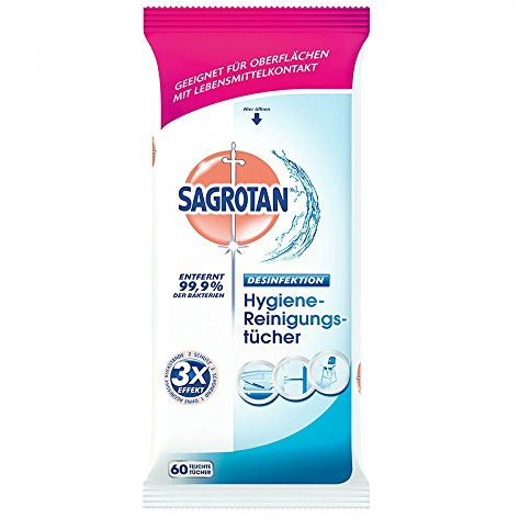 Sagrotan Hygiene-Reinigungstücher 60 Tücher
