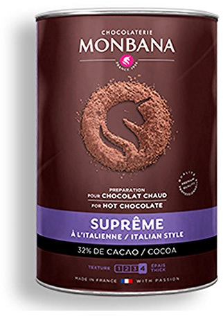 Monbana Chocolat suprême chaud, 1 kg