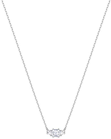 Swarovski Damen-Kette ATTRACT Metall Swarovski Kristalle One Size, silber