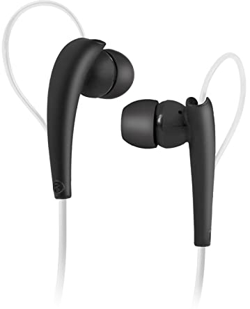 SBS Écouteurs Intra-Auriculaires Sport Filaire avec arceaux ergonomiques, Microphone intégré, Touche à la réponse, câble Jack Universel pour Samsung, Oppo, Huawei, Xiaomi, Honor, Motorola, Nokia