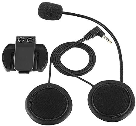 Tbest Accessories Bluetooth Headset Headphone Microphone Wired Earbuds Bluetooth Headset replacement for V4/V6 Motorcycle Helmet Intercom
