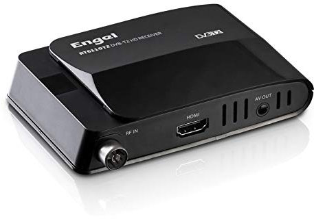 Engel Axil Receptor TDT2 (DVB-TD) HDMI, grabación HD, Función Timeshift, PVR - Engel RT6110, Negro