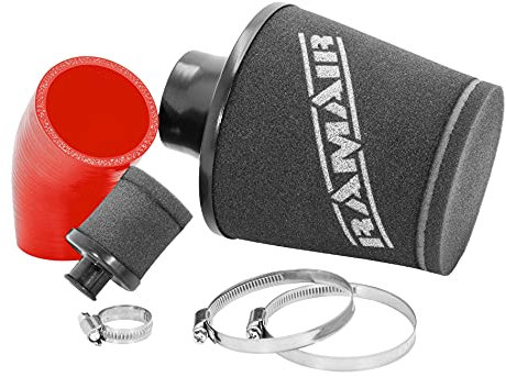 Ramair Filters Kit filtro aria cono aspirazione induzione per Mini Cooper R50 1.6 1.4 - Rosso