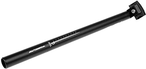 Hellery Extra Lange 450mm Sattelstütze Verstellbare Sattelstütze - 25.4mm