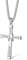XHBTS Silber Dominic Toretto's Cross Halskette Anhänger Halskette Herren Schmuck mit Box