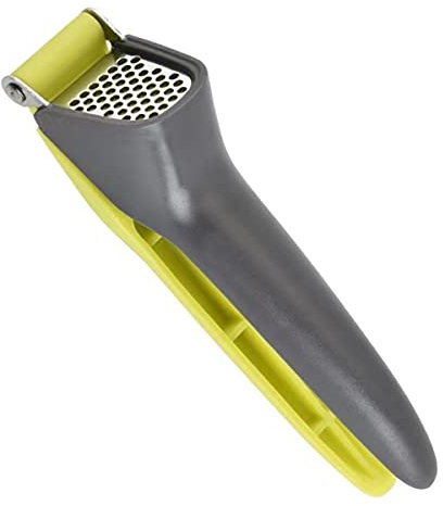 Garlic Press Crusher Professional Handhold Garlic Press Garlic Mincer Squeezer Tools for Crush Garlic & Ginger Effortlessly