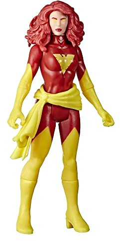 Marvel Hasbro Legends Series 9,5 cm große Retro 375 Collection Dark Phoenix Action-Figur, F3809, Mehrfarbig