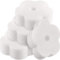 LATRAT 16 pezzi di spugna assorbente per olio, spugna magica Piscina, spugne lavabili per vasca idromassaggio, piscina e accessorio Spa, cucina (forma di fiore)