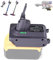 TPDL for Dyson V8 Battery Adapter for Dewalt 20V Battery Convert to for Dyson V8 Series Animal Absolute Fluffy Motohead Extra Trigger Car+boet Handheld Vacuum Converter (Only Fit for V8 Series)