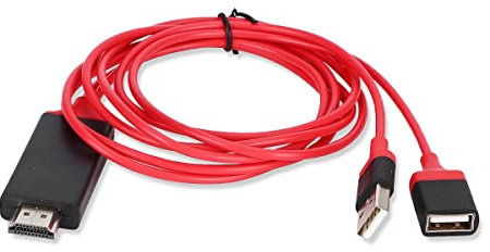 Hoopoocolor Adattatore HDMI Cavo USB Tipo C, Adattatore da Telefono A TV 1080P, Adattatore HDTV Universale da Tipo C A HDMI, Supporta Tutto Per Telefoni Cellulari, Tablet, Ios E Dispositivi Android