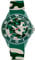 Alienwork Kids Lernuhr Kinderuhr Jungen Mädchen Armeegrün Silikon-Armband Camouflage Kinder-Uhr Wasserdicht 5 ATM Zeit Lernen