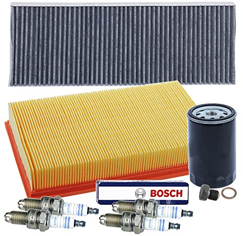 ATEC Germany Inspektionspaket Filterset mit 1x Luftfilter, 1x | Kompatibel mit: AUDI 80 B4 Avant, 80 B4 Stufenheck, CABRIOLET B3, COUPE B3