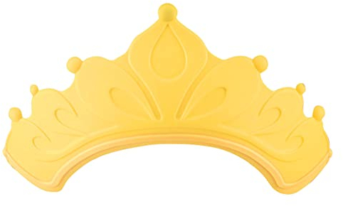 Uposao Duschhaube Kinder,Einstellbare Baby Duschhaube,Krone Shampoo Schutz Weiche Kappe Hut Wasserdicht Cap Haare Waschen Kinderschutz Duschhaube für Augen, Ohren und Gesicht für Kleinkind Babypflege