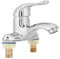 Basin Mixer Taps,1/2 Bathroom Sink Tap Zinc Alloy Kitchen Tap Single Lever Basin Taps Hot and Cold Water Kitchen Faucets with 2 Holes, Bathroom Tub for Hotel Home