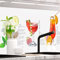 Stickerprofis Küchenrückwand Matt selbstklebend - SUMMER DRINKS - 0.5mm versteifte PET Folie, zuschneidbar, Spritzschutz PRO 60 x 400cm