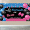 LLMSIX Wheels or Heels Gender Reveal Boy or Girl Gender Reveal Decoration Burnouts or Bows Gender Reveal Ideas Gender Reveal Backdrop Boy or Girl Banner Pink Blue for Gender Reveal Party Baby Shower