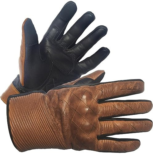 Büse Drifter Motorradhandschuhe Ziegenleder Herren Braun 11