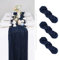 Showgeous 3 Stück Käsetuch Tischläufer Dunkelblau, 90 x 300 cm Tischläufer Boho Style Rustikaler Seihtuch Gaze Stoff Tischdekoration für Vintage Hochzeit Geburtstage Babyparty Urlaub Party