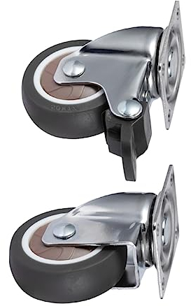 GLEAVI 2 Stück 1 Ersatzräder Für Gepäck Räder Für Möbel Industrierollen Gepäckrollen Austauschen Mini-lenkrollen Räder Für Bürostuhl Hochleistungsrollen Stühle Zhongshan Schwer Rotieren