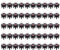 Tagtight 50pcs Snap-in Primer Bulb Pump, General Snap-In Primer Kraftstoffbirne Glühbirne für 188-512 12318139130 01123 168398-2 683974 791-683974