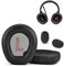 HAIZEEN Ohrpolster Kompatibel mit JBL Quantum 400 Kabelgebundene Over-Ear Gaming Headsets Ohrpolster Ersatzkissen (Proteinleder/Memory-Schaum)