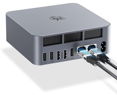 Beelink Mini PC EQi12, Intel Core i5 1235U 10C/12T, jusqu'à 4.4Ghz, Mini Ordinateur 32GB DDR4 500GB M.2 PCIe4.0 SSD, 4K Dual Display, Dual HDMI/Dual Gigabit Ethernet/WiFi6/BT5.2