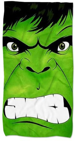 UHDS Kinder Strandtuch Badetuch Handtücher Duschtuch Mikrofaser 75 x 150 cm Weiches, Saugfähiges Hulk Handtuch, Geschenk für Jungen und Mädchen, Mehrfarbig