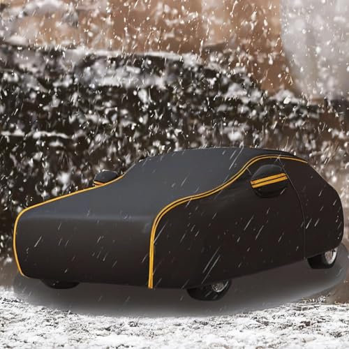 Autoabdeckung Wasserdicht für Ope-l Corsa C Abdeckplane Auto Vollgarage Regen Sonne UV Schutz Abdeckplane SUV Vollgarage