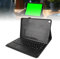 Detachable Keyboard Cover for Fire HD 10/10 Plus, Tablet Case with Touchpad and Adjustable Viewing Angle, 80H Working Time, 10m Effective Distance