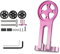 Bike Phone Holder Bicycle Computer Stem Mount Fit For Garmin/GPS Speedometer Stand Bicycle Camera Headlight Dual Holder Motorbike Phone Holder(Pink Non Adjustable)