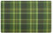Tiling Green Plaid Fußmatte Haustürmatte rutschfeste Schmutzfangmatten für Eingang, Innen, Küche, 50 x 80 cm