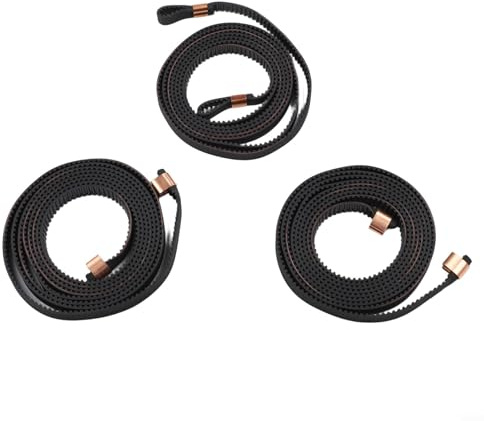 Besttoolifes Kompatibel mit Anycubic Kobra 2 Max XY Axis 2GT Zahnriemensatz mit Kupferschnallen für präzise Übertragung und stabile Leistung