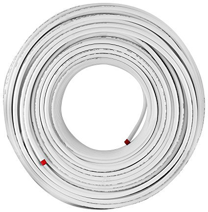 Tecmaqui 300 m PEX AL PEX Tubo in alluminio e plastica per riscaldamento a pavimento radiante 16 x 2 mm Tubo di ossigeno e riscaldamento tubo per acqua ad energia solare (300 m)
