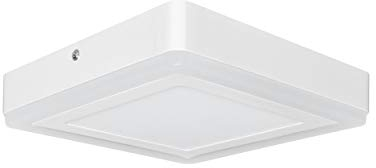 Osram LED Wand- und Deckenleuchte, Leuchte für Innenanwendungen, Warmweiß, Bereiche einzeln steuerbar per Wandschalter, Erinnerungsfunktion, LED Click Square Square