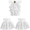 shoperama 3-TLG Set Jabot Manschetten Spitze Edelmann Edelfrau Vampir Vampirin Pirat Piratin Casanova Steampunk Gothic Barock