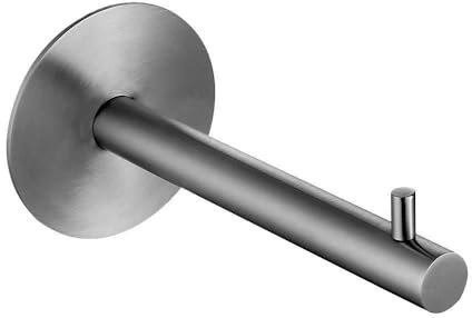 HomeT Toilettenpapierhalter ohne Bohren SUS304 Edelstahl Selbstklebend Papiertücherhalter Gebüsch…