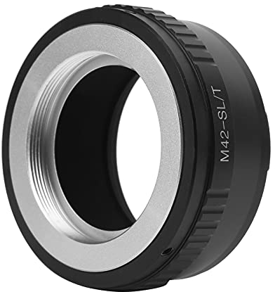 VBESTLIFE Kamera-Objektiv-Tubus-Adapter, für L/T-Mount-Kamera, Aluminiumlegierung-Kameraobjektiv M42-Mount-Tubus-Ring-Adapter, für Typ701/TL/TL2/CL
