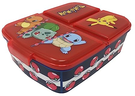 Boîte à déjeuner pour enfant/boîte à sandwich au choix pour les enfants (Pokémon)